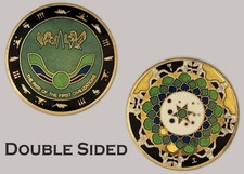 Rise of First Civilizations Egyptian Motif Mosaic Challenge Coin  J#6