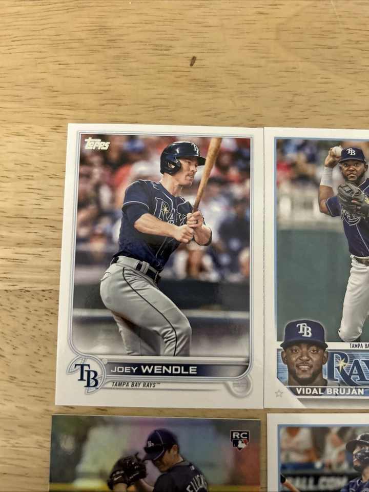 Colección de tarjetas de béisbol Tampa Bay Rays (10 tarjetas) Foto 3 de 4