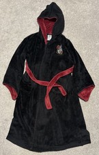 Harry Potter Hogwarts Gryffindor Cosplay Robe Hooded Fleece Robe Cloak Sleepwear