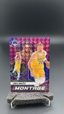 2024-25 Panini Mosaic Luka Doncic Montage Purple Prizm /99 Lakers #11873 C