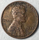 1946 Lincoln Wheat Cent no mint mark VG condition BN color 3.1G Free Shipping!
