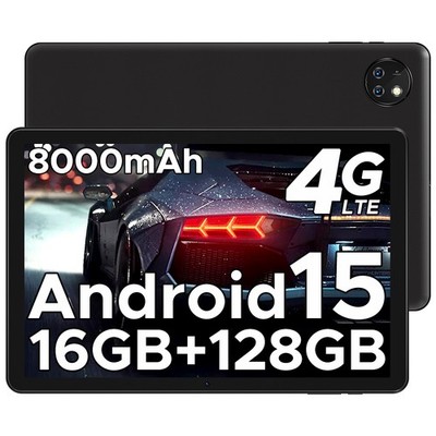DOOGEE T10W Android 15 Tablet 10 Zoll 16GB+128GB 8000mAh Gaming Tablet BT5.0 OTG