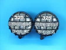 Piaa 325 22cm Round Road Driving Fog Lamp H4 Bulb Auxiliary Light For Pajero
