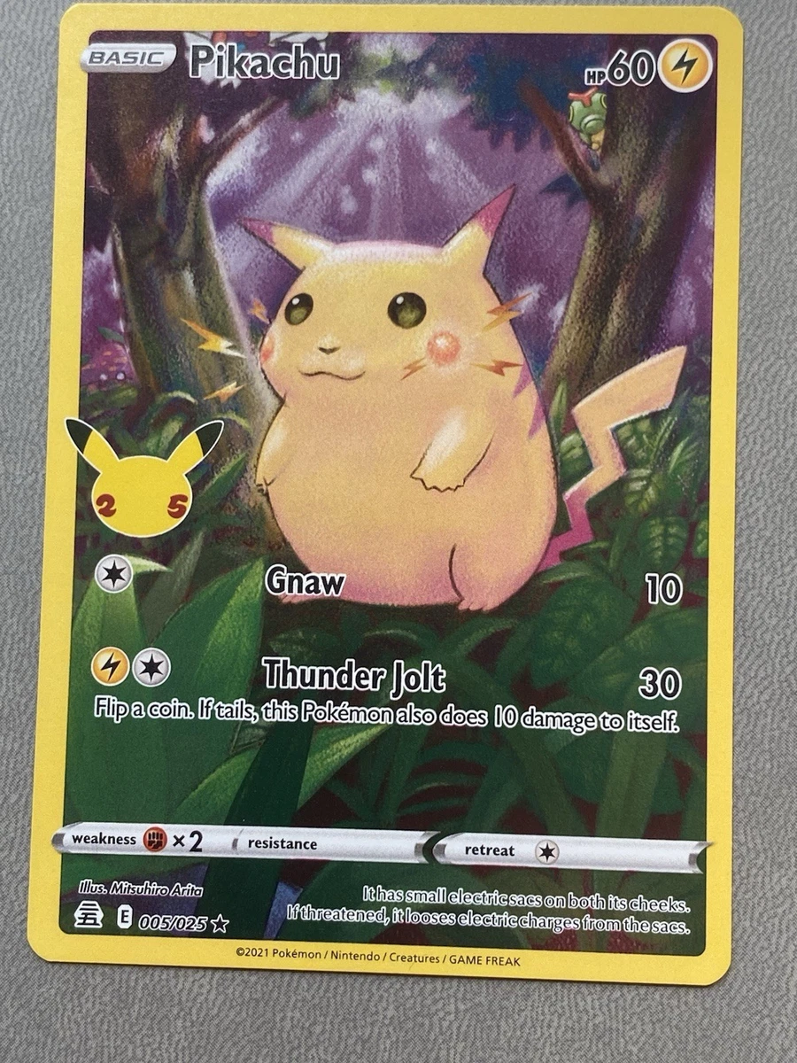 Pikachu 005/025 Celebrations for sale | eBay