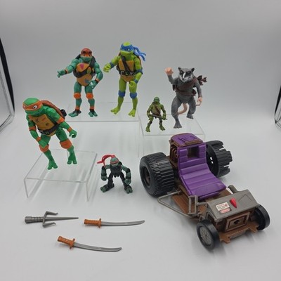 Teenage Mutant Ninja Turtle Lot Random Years Splinter Shell Shock Figures READ