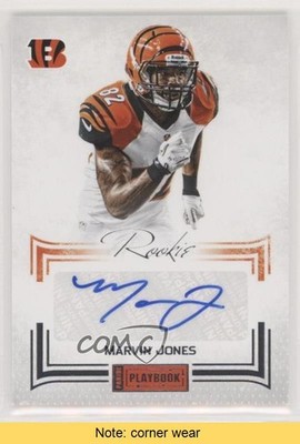 2012 Panini Playbook Signatures 39/140 Marvin Jones #139 Rookie Auto RC READ gh4