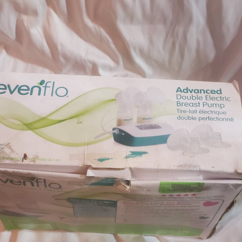 Evenflo Advanced Double Electric Hospital-strength Breast Pump OPEN BOX UNUSED