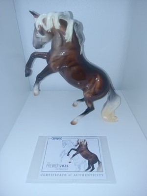 Breyer Carmen Glossy Andalusian Mare 2026 Premier Club with COA
