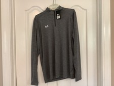 Mens UA Under Armour 1/4 Zip Tech Muscle Pullover Long Sleeve New With Tags