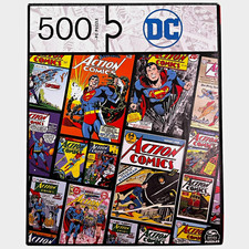 Spin Master Puzzles DC Action Comics 500pc Interlocking Cardboard Puzzle 6068168