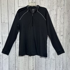 Adidas Women Gray Climalite Athletic 1/4 Zip Pullover Shirt Size Xl Golf ,sport