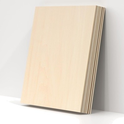 Sperrholz A3, Laser, Holzplatte, 420x297x5mm, Linden, 6 Stück