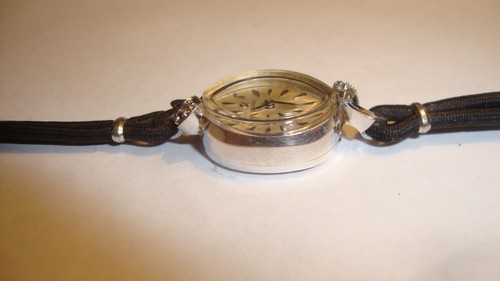 Vintage 1962 Omega 14k Gold & Diamond Women's Watch 483 17j Runs - Picture 5 of 19