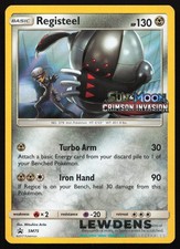 Registeel - SM75 - Burning Shadows Stamped - SM Black Star Promos - Pokemon Card on eBay