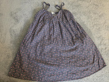 American Eagle Dress Womens Large Blue Pink Floral Boho Sundress Summer Casual