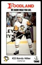 1989-90 Foodland Pittsburgh Penguins #11 Randy Hillier
