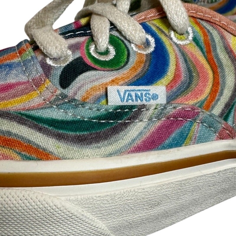 Vans X Chris Johnson Authentic SF Swirl Multi Color Tie Dye Women’s 7i image 9