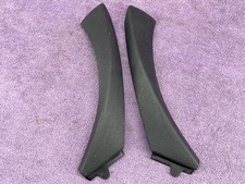 BMW E90 Door Card Handle Pull OUTER Interior Trims 2x (POST 02/07) 9150335 BLACK