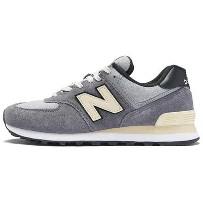 Men's New Balance 574 Classics Grey Beige Casual Running Sneakers U574LGG