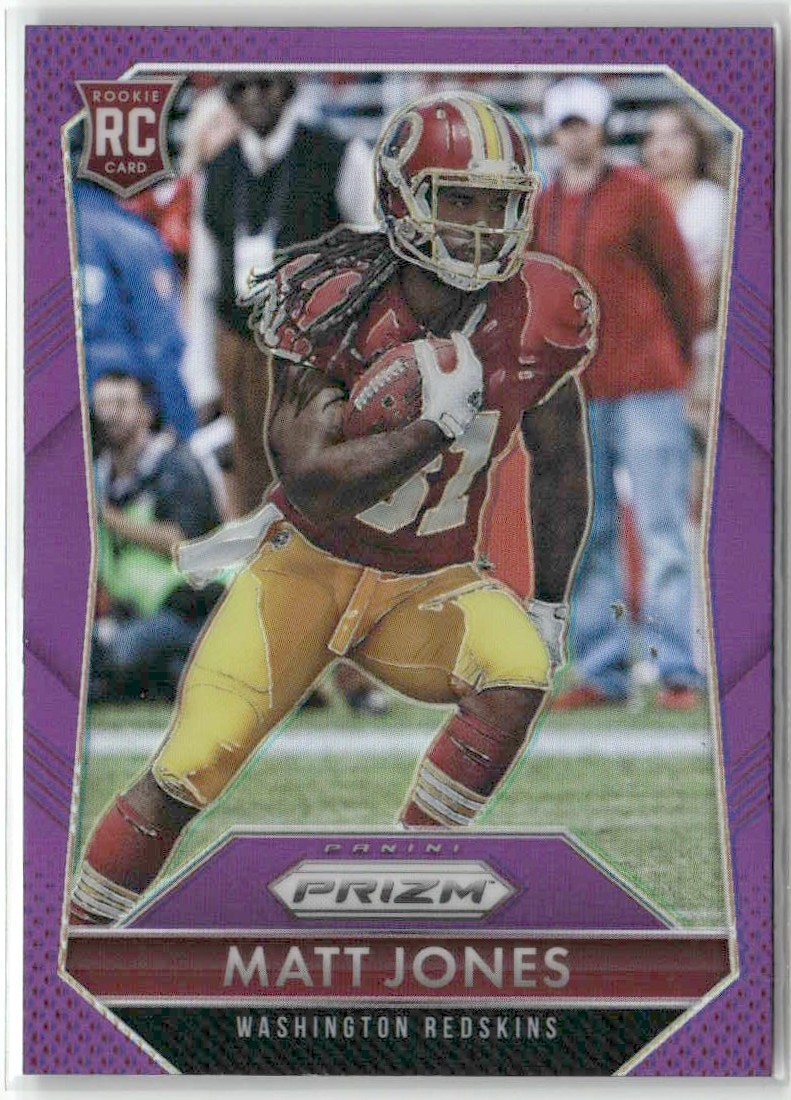 Matt Jones Panini Prizm #268 Purple