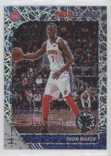 2019-20 Panini NBA Hoops Premium Stock Silver Lazer Prizm Thon Maker #58 w1s