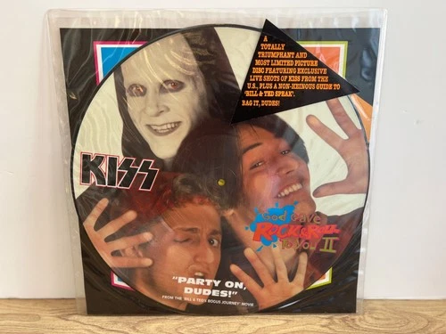 Kiss - God Gave Rock n Roll To You 12" VINYL PIC PICTURE DISC Bill And Ted