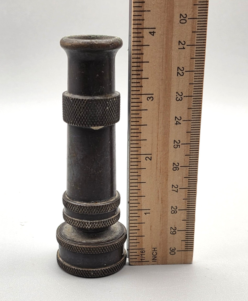 Vintage Brass Garden Hose Nozzle Sprayer