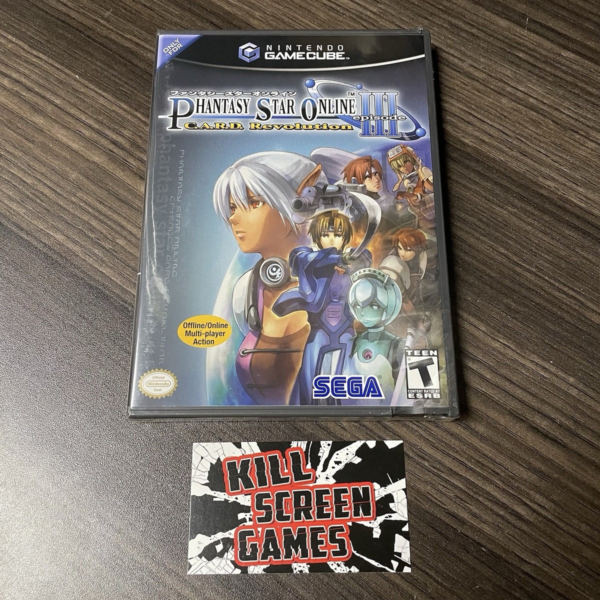 PHANTASY STAR ONLINE EPISODE III C.A.R.… Phantasy Star Online Episode III: C.A.R.D. Revolution GameCube