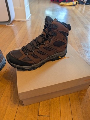Merrell Moab 3 Apex Mid WP Men's Hiking Boots Brown/Black US 15 New Box
