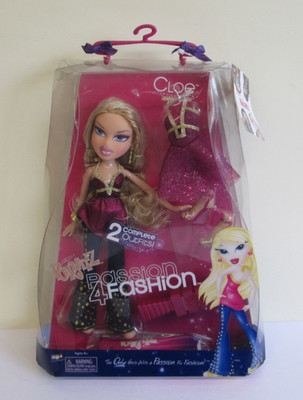 Bratz Passion 4 Fashion Cloe Doll 3rd Edition NRFB (Box beschädigt)