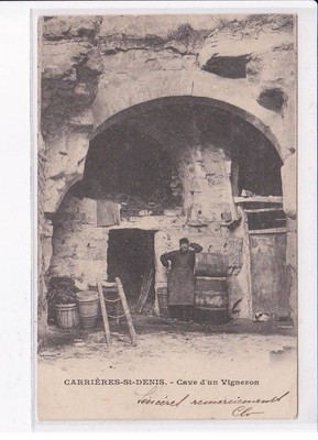 CARRIERES-SAINT-DENIS: winery of a winemaker - very good condition