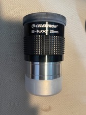 Celestron telescope eyepiece lens E-Lux 2  barrel 26mm CLEAN 