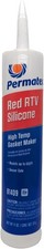 High-Temp Red RTV Silicone Gasket, 11 oz.
