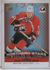 2025-26 UD Tim Hortons hockey Wayne Gretzky Northern Stars insert card #NS-8