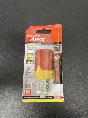 Crescent Apex Eschock Guard 1/2'' Drive Socket Isolated Up To 1000 V CAEAD332