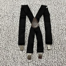 Carhartt Heavy Duty Workwear Black Suspenders