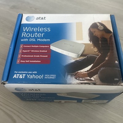 AT&T 2Wire 2701HG-B Wireless DSL Modem Gateway Router