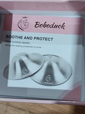 Boboduck The Original Silver Nursing Cups 925 Sliver Size: Regular