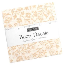 Moda - Buon Natale Charm Pack by Fig Tree Co. 42 pcs