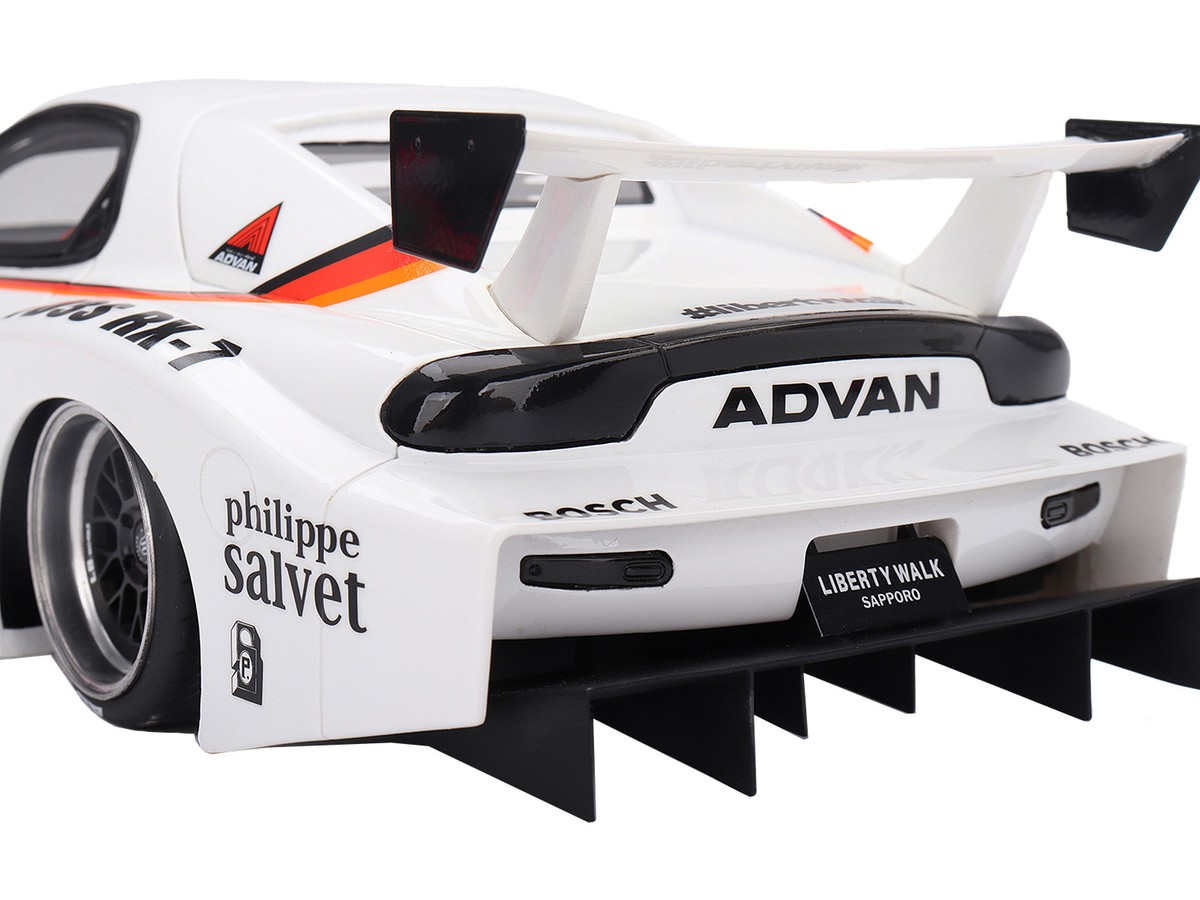 Mazda RX-7 LB-Super Silhouette #41 Numero Reserve White 1/18