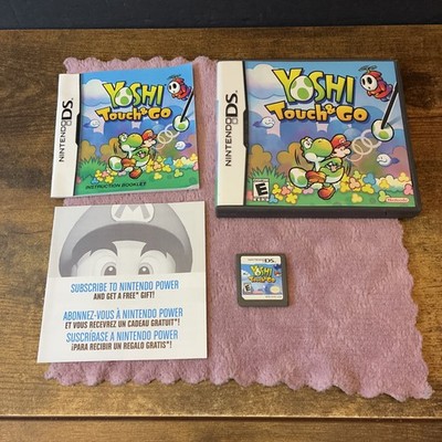 Yoshi Touch & Go (Nintendo DS, 2005) Complete CIB Game Manual Insert Case Tested