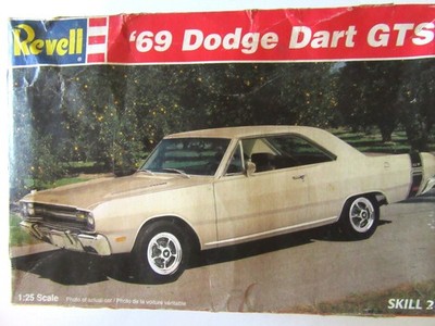 REVELL '69 DODGE DART GTS MODEL KIT #7603