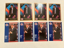 Lot of 8 Chuck Daly Coaches Basketball NBA Cards Detroit Pistons