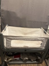 Snuzpod 4 Bedside Crib In Dove Grey *New With Tiny Marks See Description*