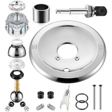 Avenuebool Shower Handle Trim Kit Compatible with Delta RP6046 Chrome