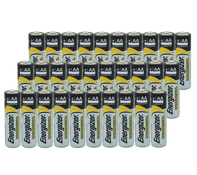 30 x Energizer Industrial AA Mignon LR06 Alkaline Batterien