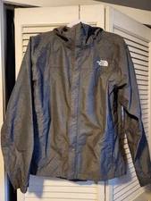 The North Face Anorak Rain Jacket Charcoal Gray Mens Medium 