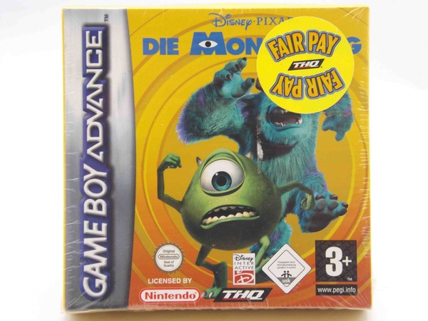 Die Monster Ag (Nintendo Game Boy Advance) Gba Spiel In Ovp - Neu-image