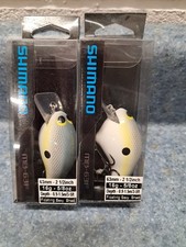 2 SHIMANO Macbeth MB-63F Fat Bodied High Buoyant Crankbait 2 1/2" 5/8oz 3-5ft 