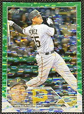 Roberto Perez 2023 Topps Green Foil #/499 #133  - Pittsburgh Pirates